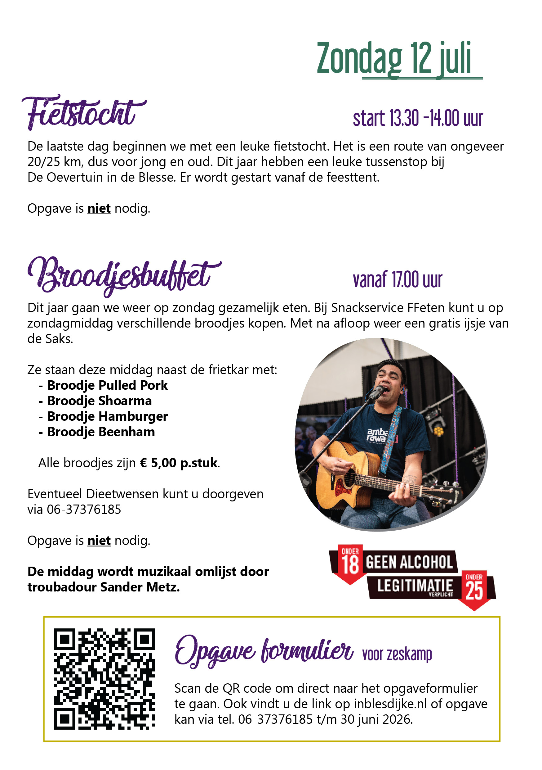 Dorpsfeest Blesdijke